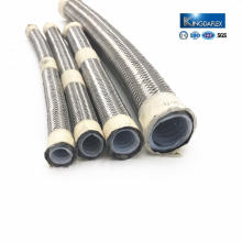 China Teflonschläuche SAE 100 R14 PTFE mit Edelstahl-Schlauch mit Edelstahl 1 &#39;&#39;